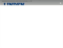 Tablet Screenshot of lindenconstructionco.com
